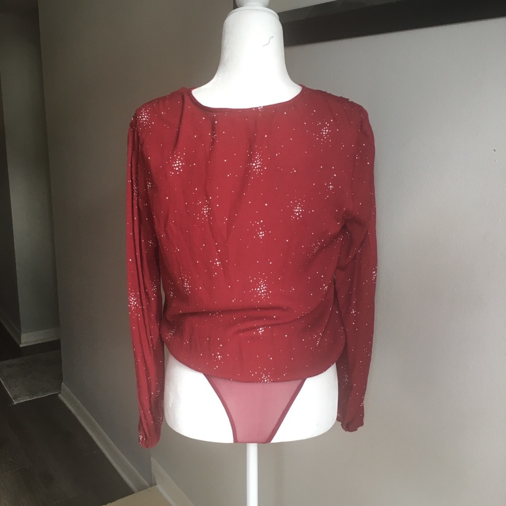 Red Bodysuit - Picture 2 of 6
